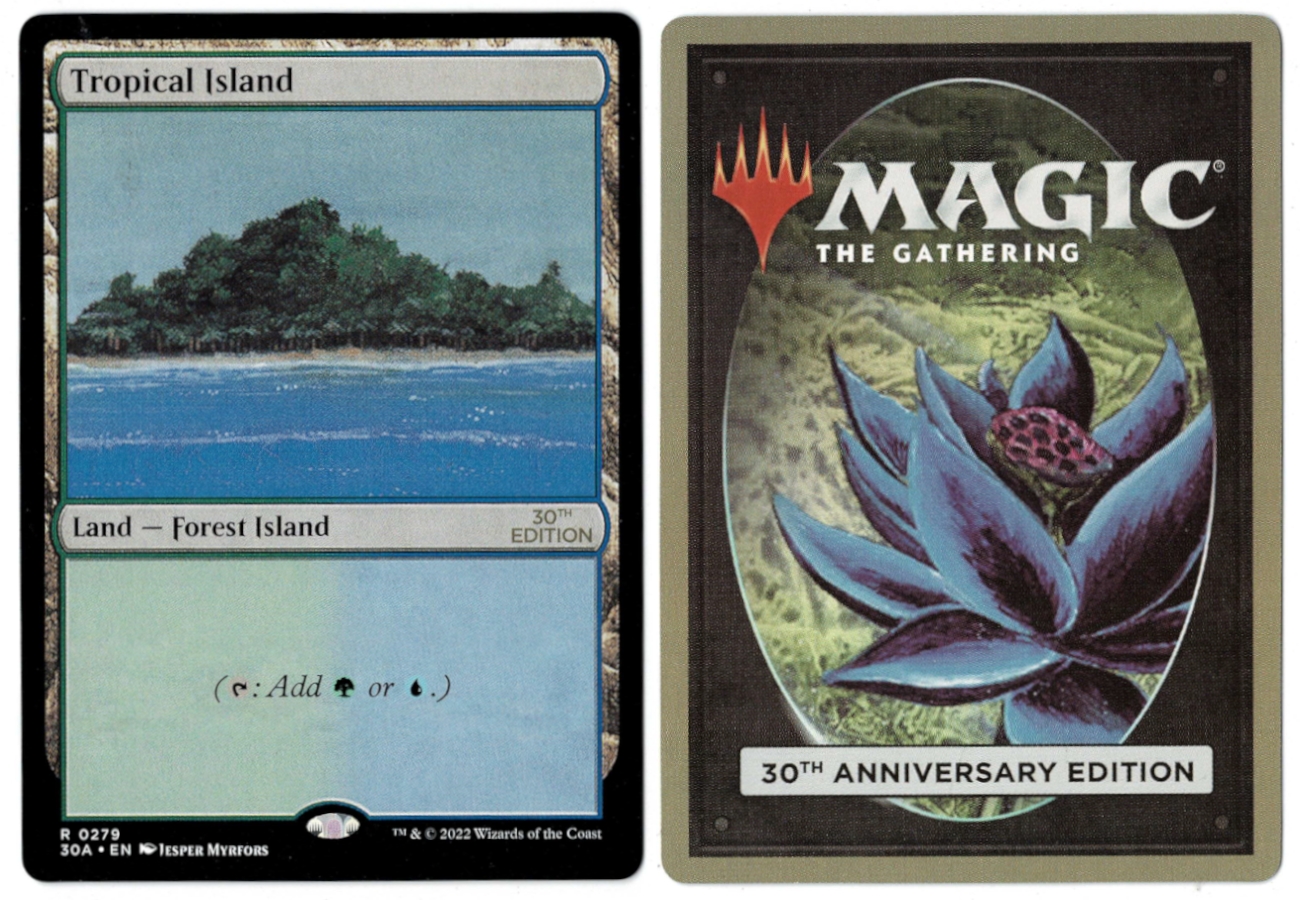 Tropical Island from 30th Anniversary Edition Proxy