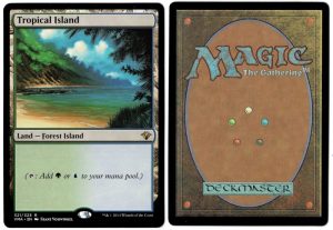 Tropical Island from Vintage Masters Magic the Gathering Proxy