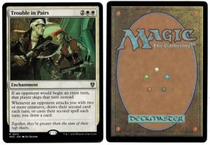 Trouble in Pairs from Commander: Murders at Karlov Manor Magic the Gathering Proxy