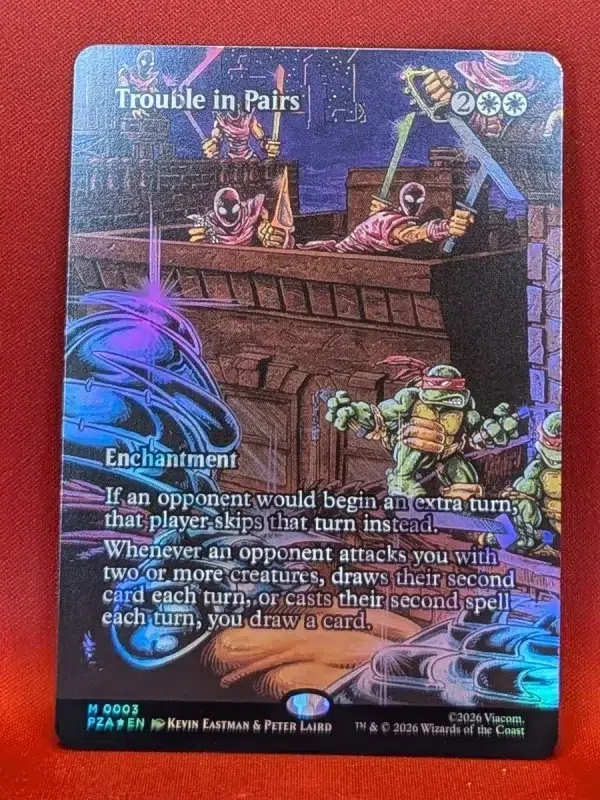 trouble-in-pairs-tmnt-foil Magic the Gathering Proxy