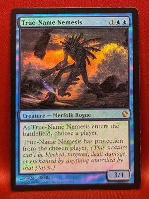 FOIL True-Name Nemesis from Commander 2013 Magic the Gathering Proxy