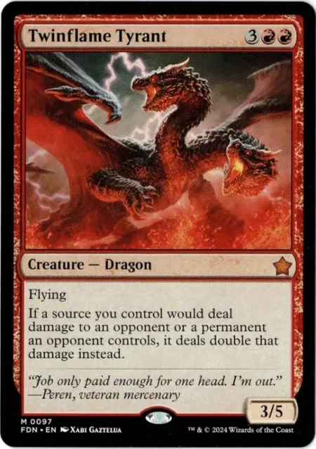 Twinflame Tyrant Reg Magic the Gathering Proxy