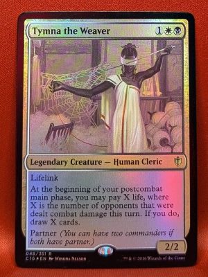 FOIL Tymna the Weaver from Commander 2016 Magic the Gathering Proxy