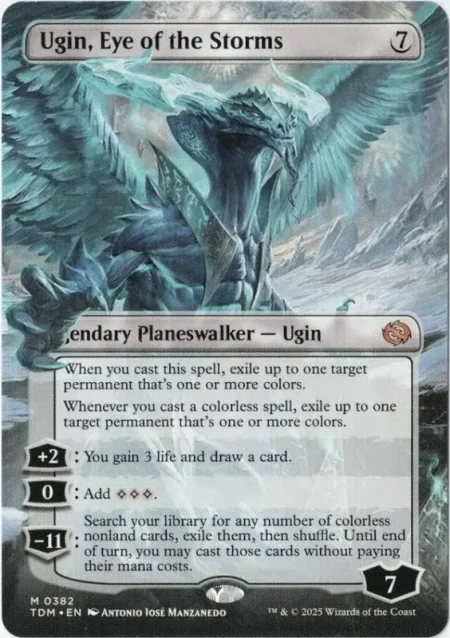 Ugin Eye Of The Storms Bord Magic the Gathering Proxy