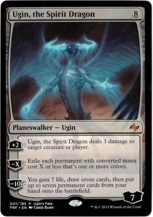 Ugin, the Spirit Dragon from Fate Reforged Magic the Gathering Proxy
