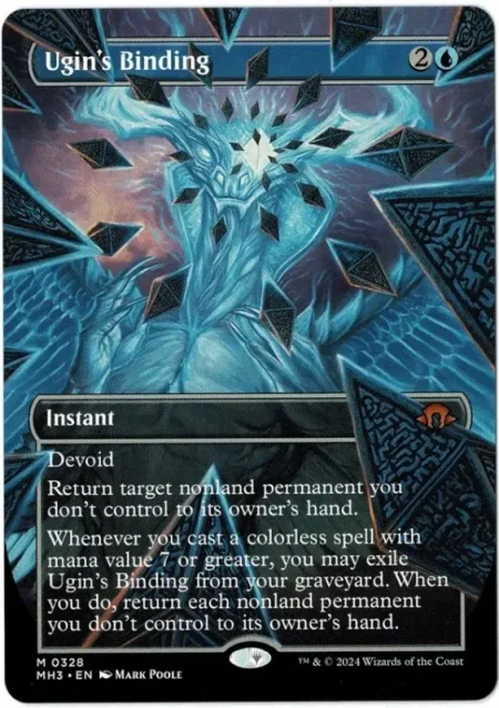 Ugins Binding Borderless Magic the Gathering Proxy