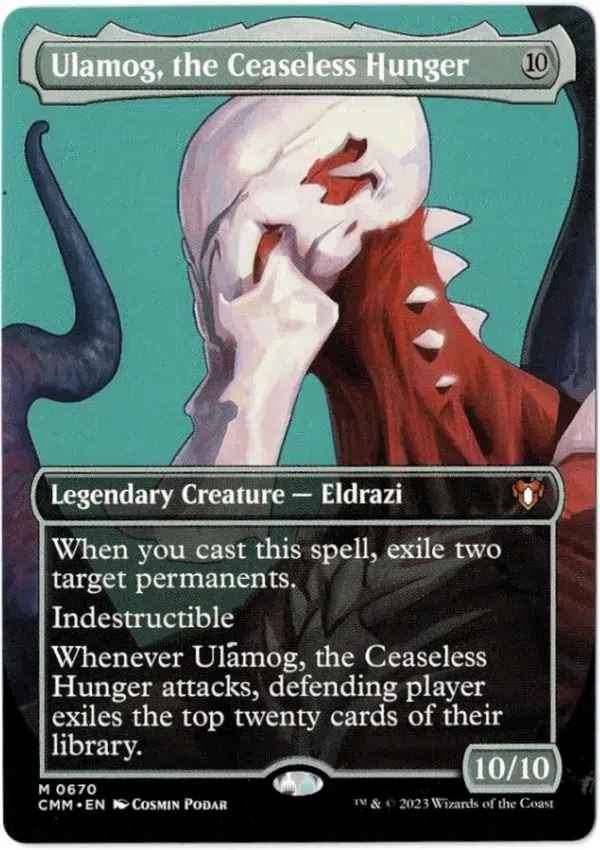 Ulamog The Ceaseless Hunger Cmm 1 Magic the Gathering Proxy