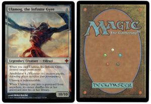 Ulamog, the Infinite Gyre from Rise of the Eldrazi Magic the Gathering Proxy