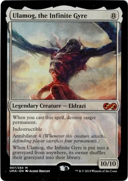 Ulamog The Infinite Gyre UM Magic the Gathering Proxy