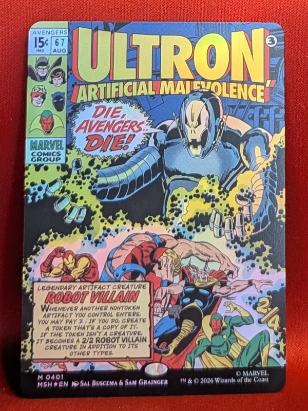 Ultron artificial malevolence 1 – mtg proxy