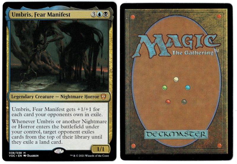 Umbris, Fear Manifest from Commander Innistrad Crimson Vow Proxy