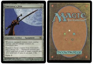 Umezawa's Jitte from Betrayers of Kamigawa Magic the Gathering Proxy