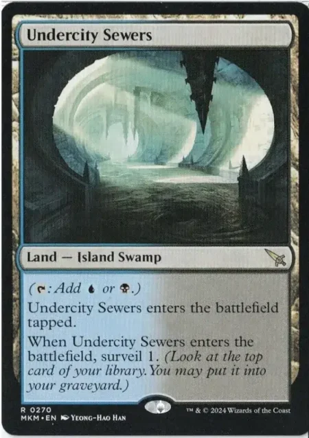 Undercity Sewers 1 Magic the Gathering Proxy