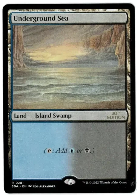 Underground Sea 30th Magic the Gathering Proxy