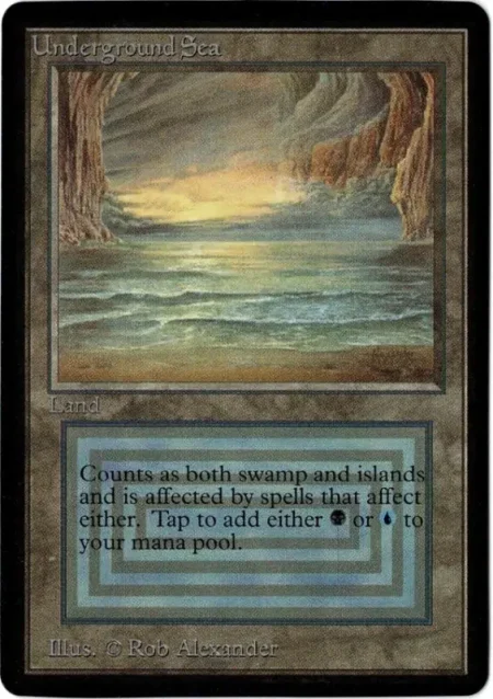 Underground Sea Beta 1 Magic the Gathering Proxy