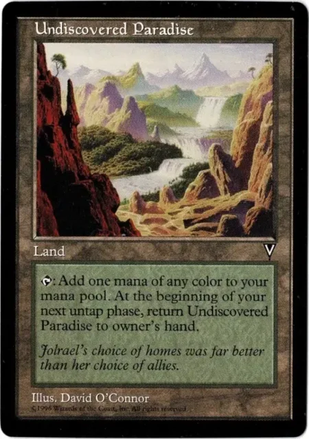 Undiscovered Paradise 1 Magic the Gathering Proxy