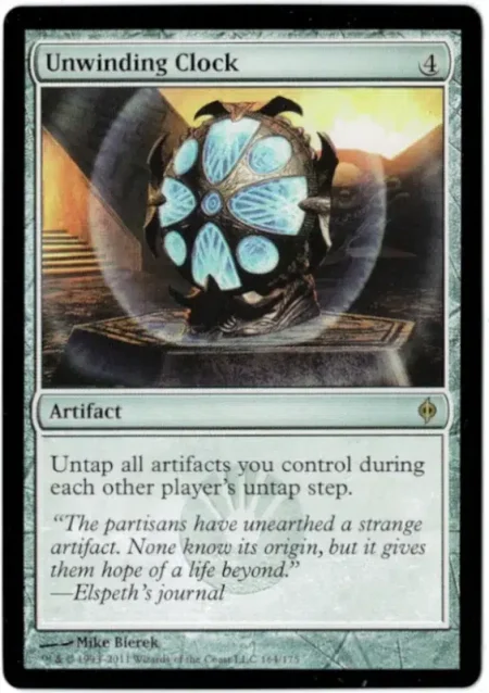Unwinding Clock Magic the Gathering Proxy