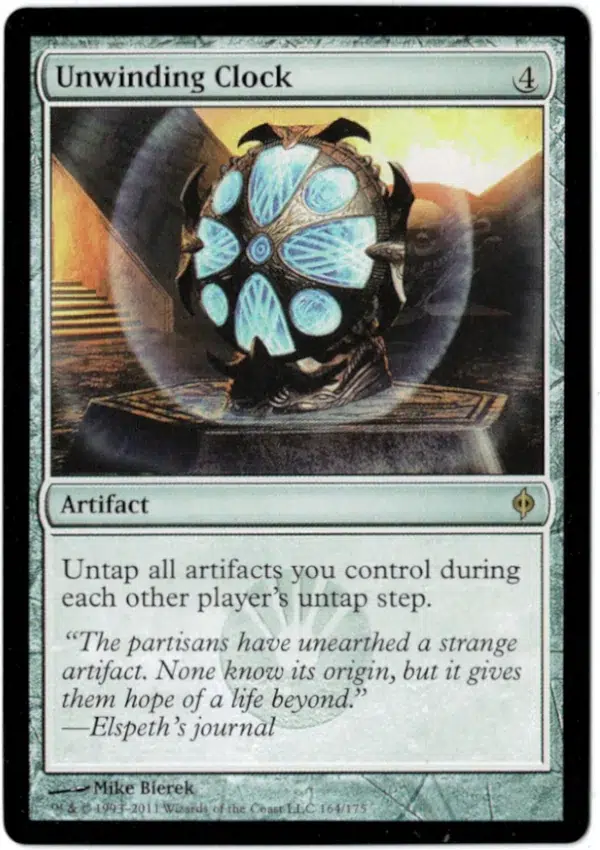 Unwinding Clock Magic the Gathering Proxy