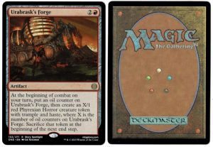 Urabrask's Forge from Phyrexia: All Will Be One Magic the Gathering Proxy
