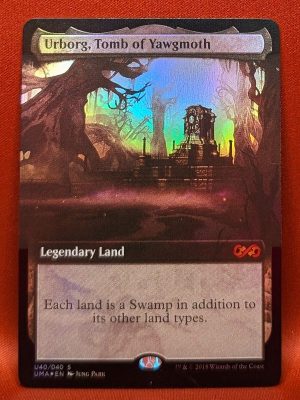 FOIL Urborg, Tomb of Yawgmoth from Ultimate Masters Box Topper Magic the Gathering Proxy