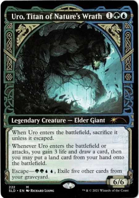 Uro Titan Of Natures Wrath SLD Magic the Gathering Proxy