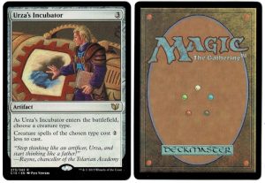 Urza's Incubator from Commander 2015 Magic the Gathering Proxy