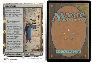 Urza's Saga (White Border) from Mystery Booster 2 Magic the Gathering Proxy