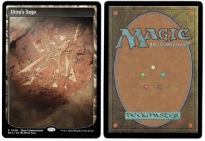 Urza's Saga from Store Championship Magic the Gathering Proxy