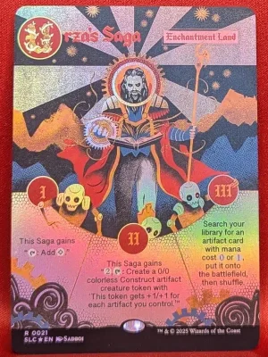 FOIL Urza's Saga from Secret Lair Countdown Kit Magic the Gathering Proxy