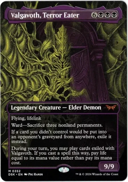 Valgavoth Terror Eater Show Magic the Gathering Proxy