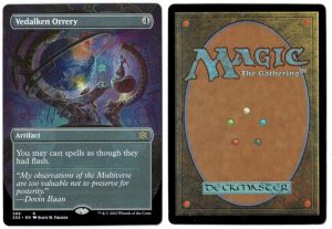 Vedalken Orrery (Borderless) from Double Masters 2022 Magic the Gathering Proxy