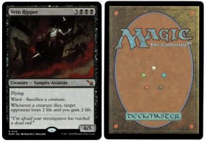 Vein Ripper from Murders at Karlov Manor Magic the Gathering Proxy