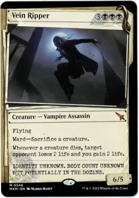 Vein Ripper Showcase Magic the Gathering Proxy