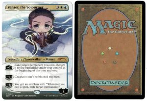Venser, the Sojourner from Secret Lair Drop Series Magic the Gathering Proxy
