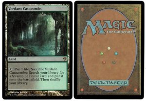 Verdant Catacombs from Zendikar Magic the Gathering Proxy