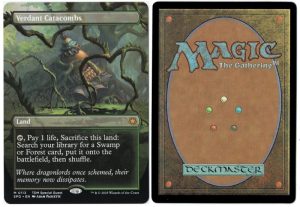 Verdant Catacombs (Borderless) from Special Guests Magic the Gathering Proxy