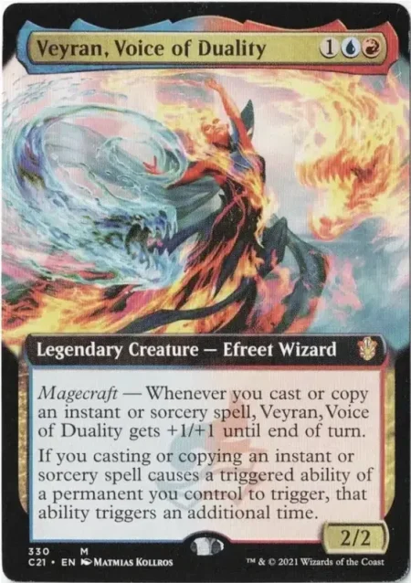 Veyran Voice Of Duality Magic the Gathering Proxy