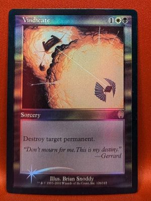FOIL Vindicate from Apocalypse Magic the Gathering Proxy