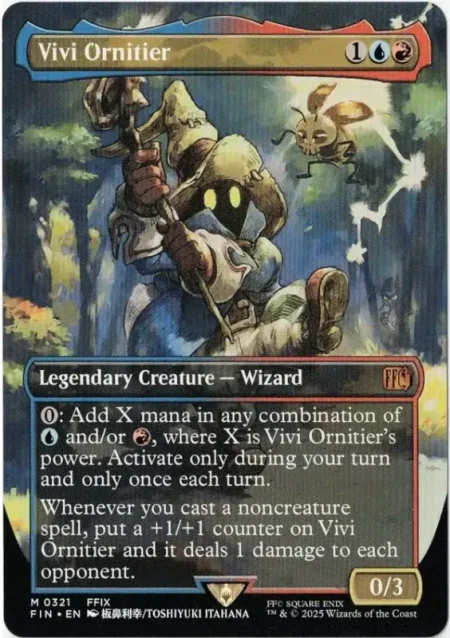 Vivi Ornitier Borderless Magic the Gathering Proxy