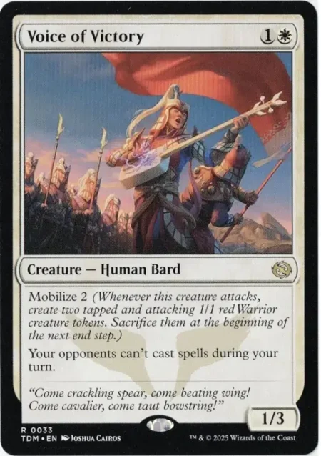 Voice Of Victory Magic the Gathering Proxy