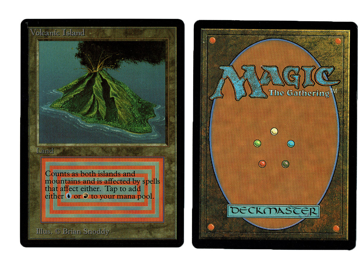 mtg Volcanic Island 3ED トレーディングカード マジック：ザ 