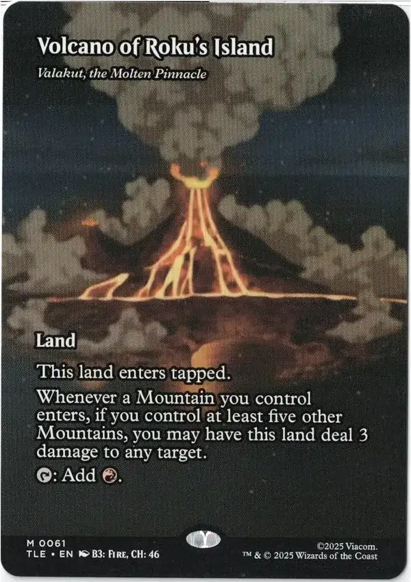 Volcano Of Rokus Island Magic the Gathering Proxy