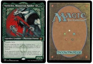 Vorinclex, Monstrous Raider (Showcase) from Kaldheim Magic the Gathering Proxy
