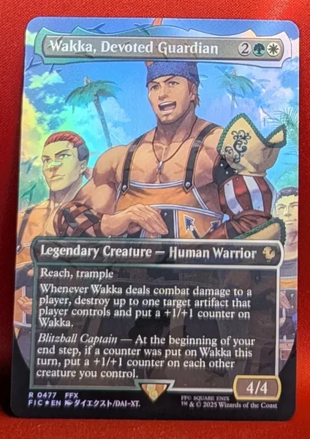 Wakka devoted guardian – magic the gathering proxy