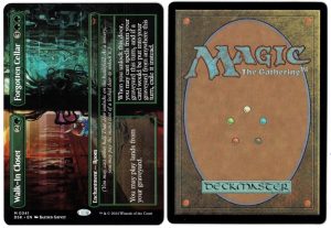 Walk-In Closet // Forgotten Cellar (Borderless) from Duskmourn: House of Horror Magic the Gathering Proxy