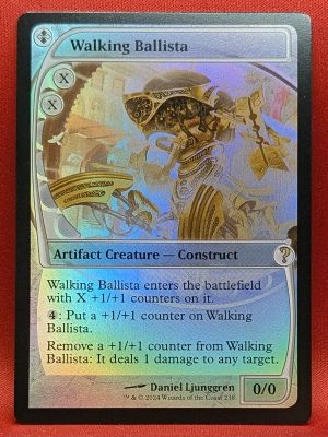 FOIL Walking Ballista (Future Sight) from Mystery Booster 2 Magic the Gathering Proxy