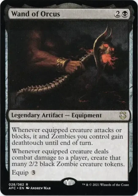 Wand Of Orcus Magic the Gathering Proxy