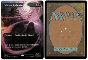 Warren Soultrader (Borderless) from Modern Horizons 3 Magic the Gathering Proxy