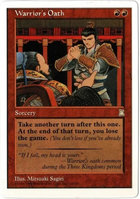Warriors Oath 1 Magic the Gathering Proxy