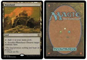Wasteland from Eternal Masters Magic the Gathering Proxy